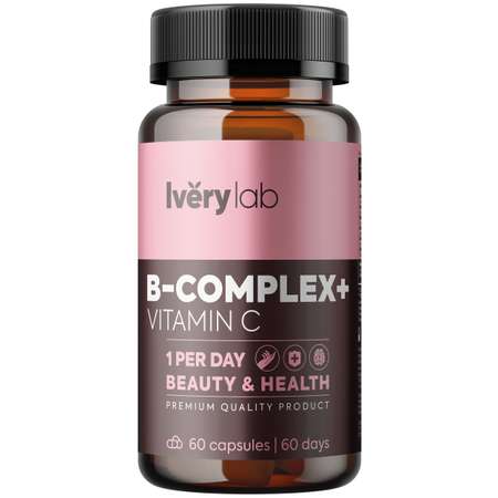 БАД Iverylab Комплекс витаминов B и С для красоты и здоровья