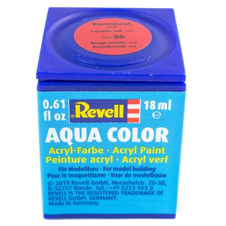 Аква-краска Revell карминная матовая