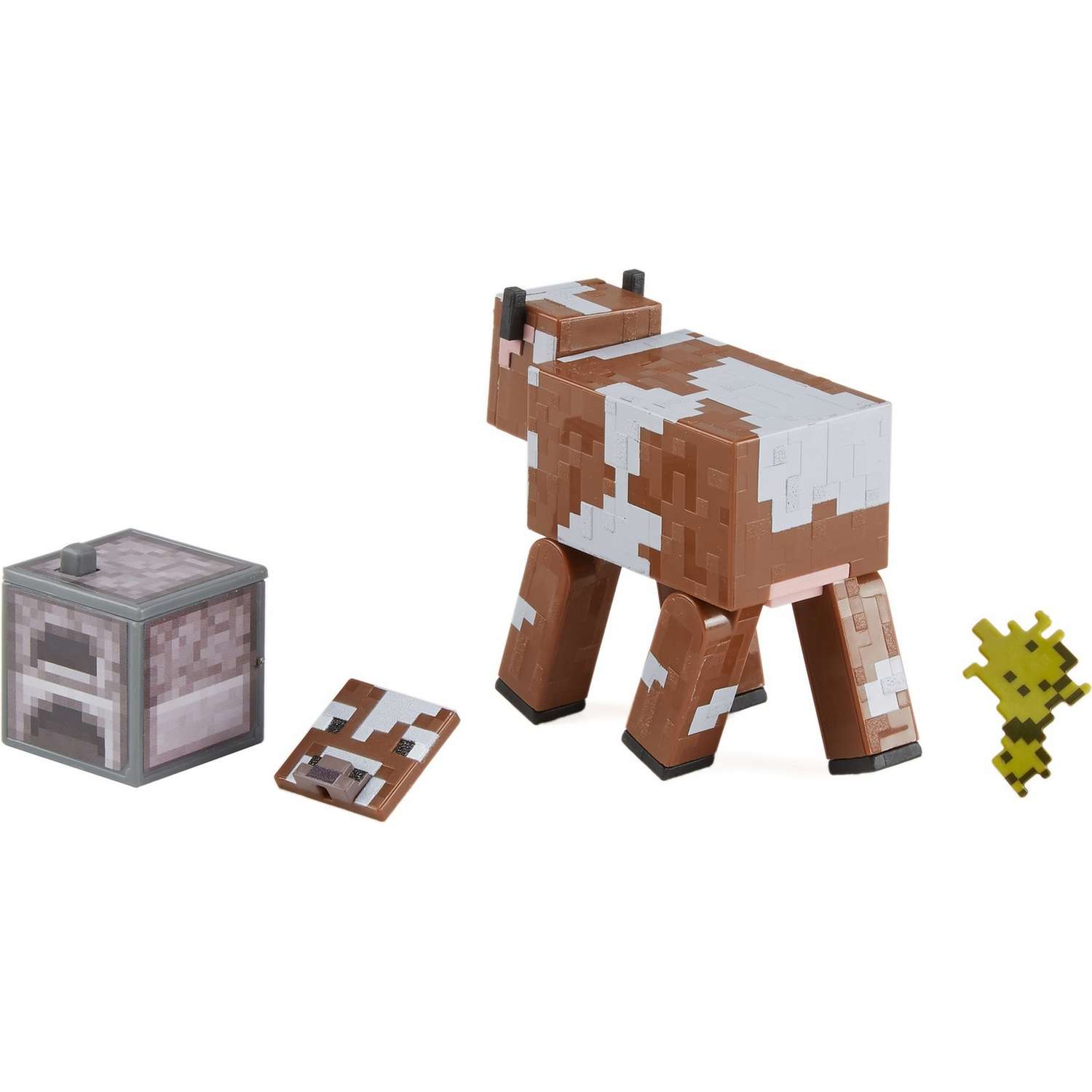 Фигурка Minecraft Корова с аксессуарами GLC67 - фото 7