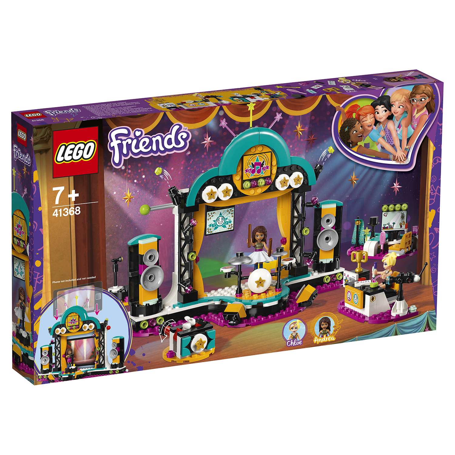 Конструктор LEGO Friends Шоу талантов 41368 - фото 2