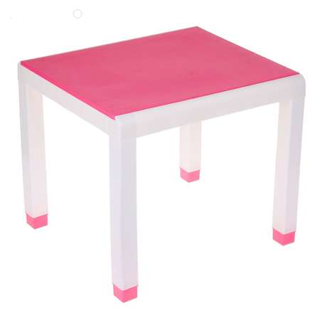 Стол детский Стандарт Пластик Групп розовый пластиковый