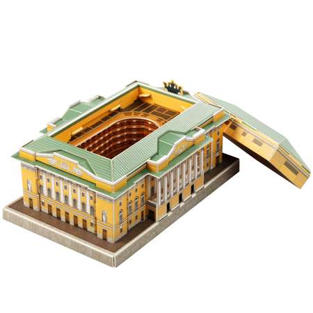 Сборная модель Умная бумага Города в миниатюре Александринский театр 486