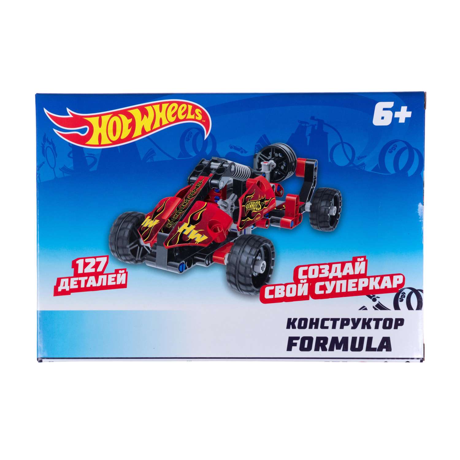 Конструктор 1TOY Hot Wheels Formula 127деталей Т15402 - фото 2