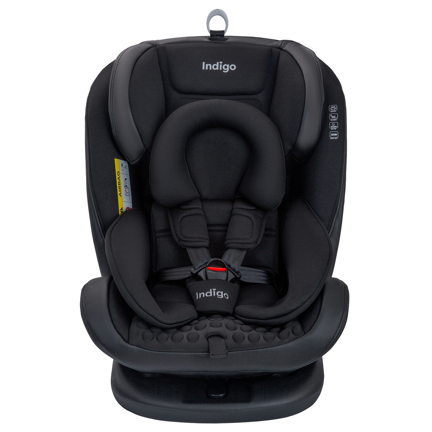 Автокресло Indigo Aero pro isofix Черный - фото 2