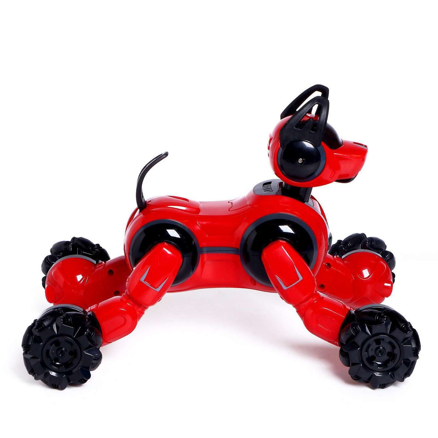 Робот собака Автоград «Киберпёс» управление жестами световые и звуковые эффекты цвет красный - фото 6