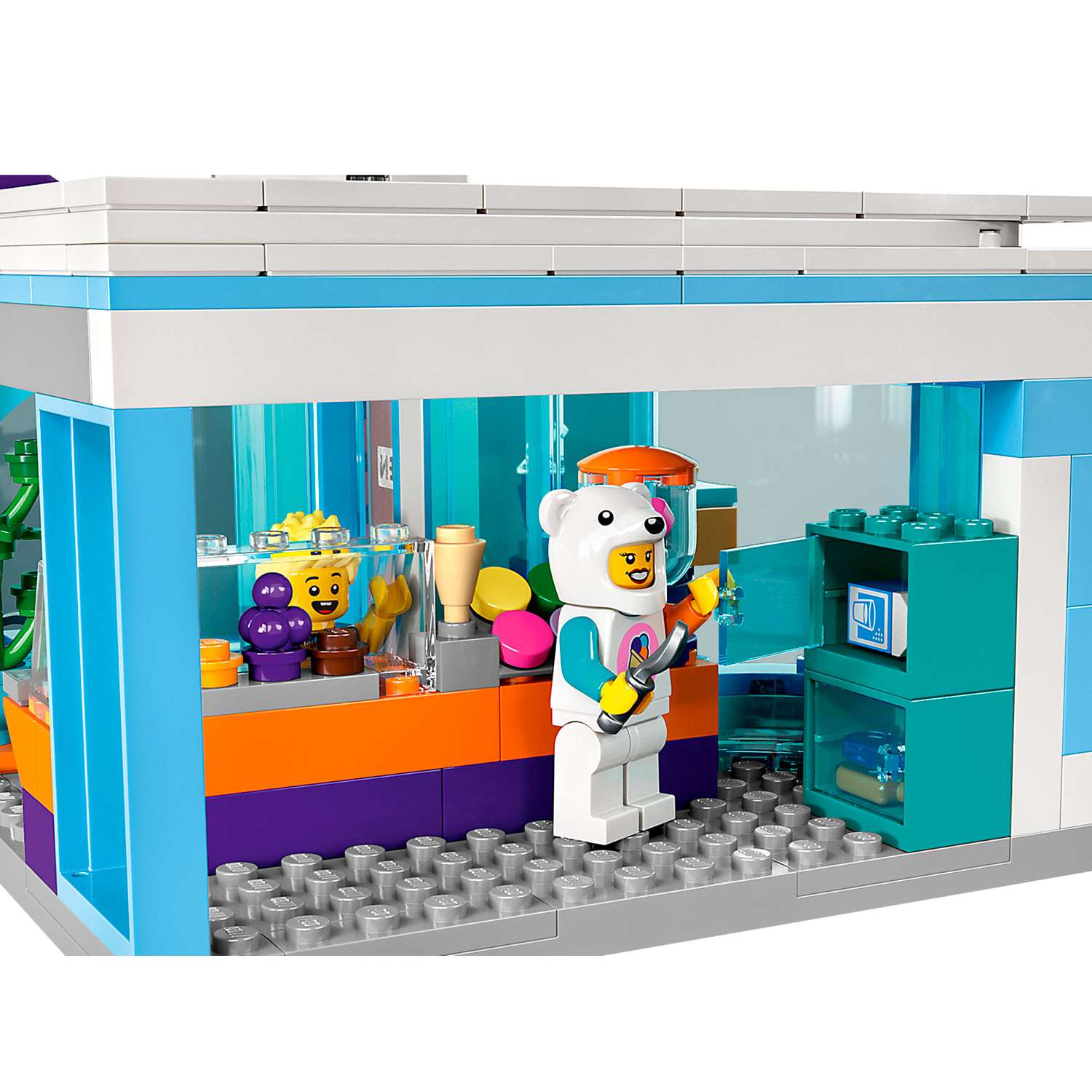 Конструктор детский LEGO City Магазин мороженого 60363 - фото 8