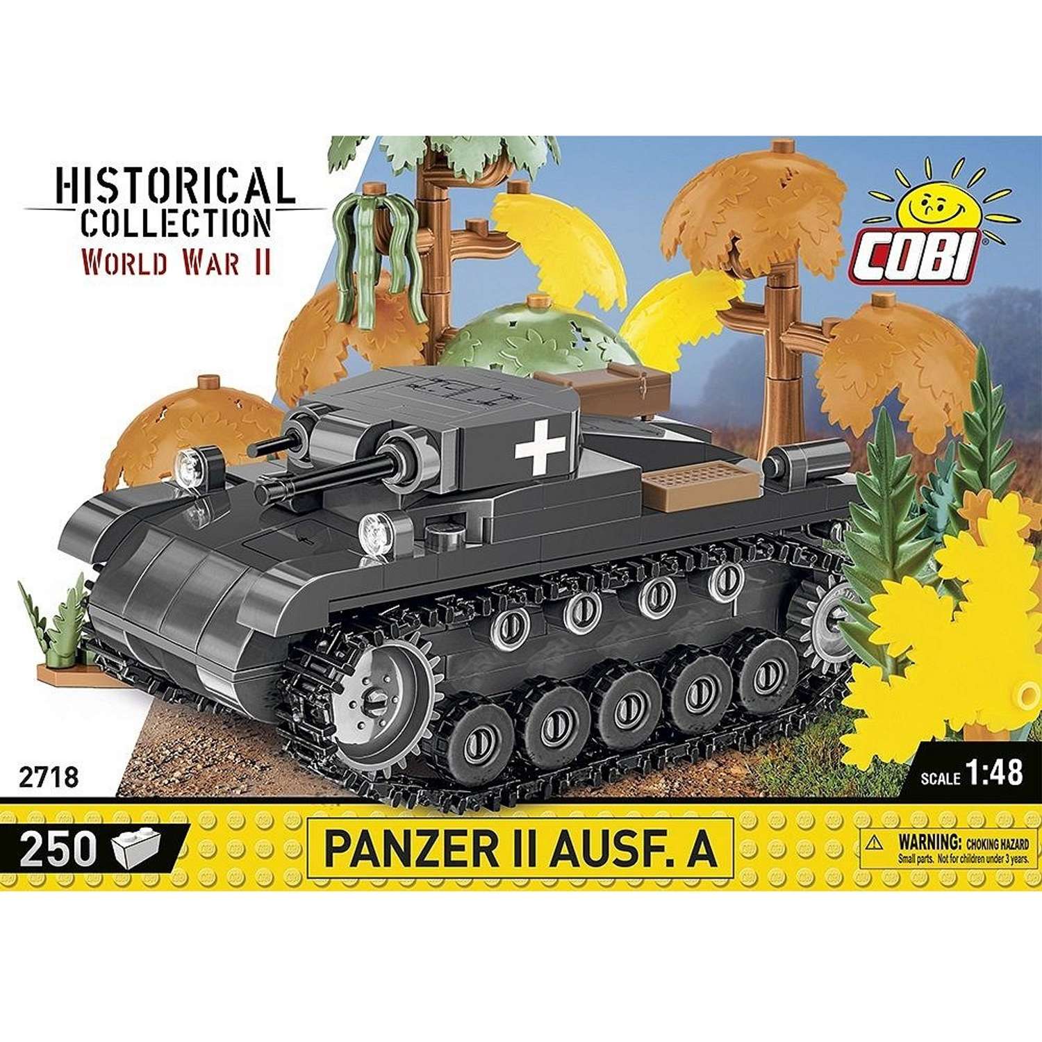 Конструктор COBI Немецкий танк Panzer II Ausf. A - фото 8