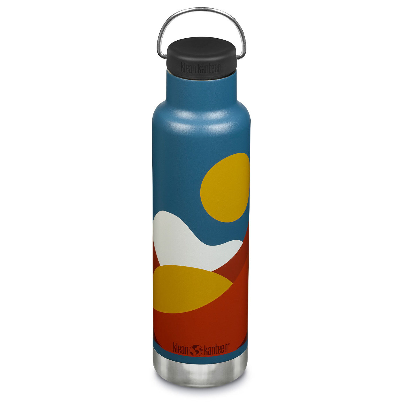 Термобутлыка Klean Kanteen Insulated Classic 20oz Mountains 592 мл - фото 1