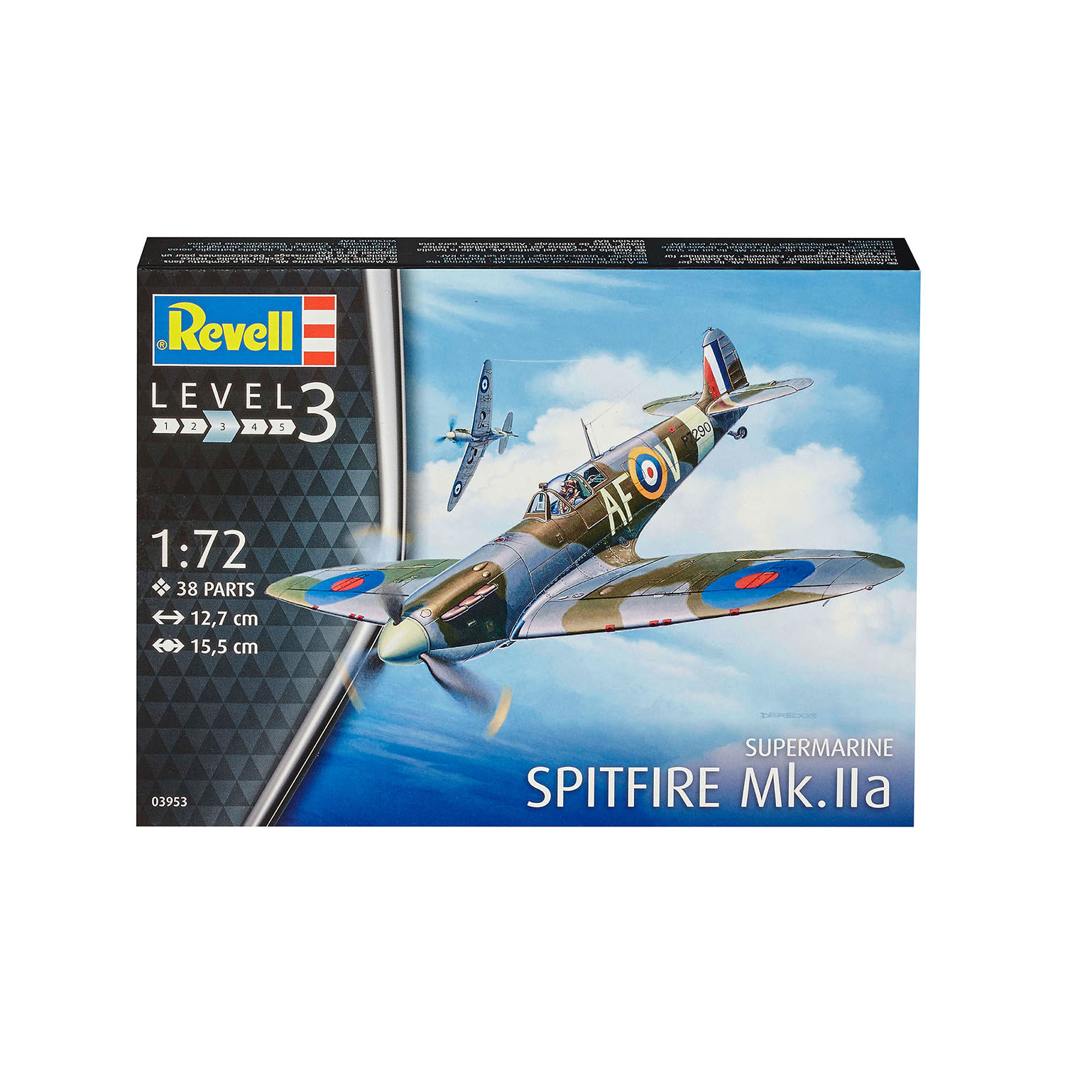 Модель для склейки Revell Истребитель Spitfire MkIIa 03953 - фото 1