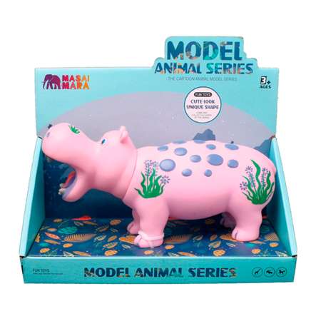 Игрушка фигурка животного Masai Mara бегемот MM206-466