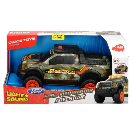 Машинка DICKIE Adventure Ford F150 Raptor 33см свет звук 3756001