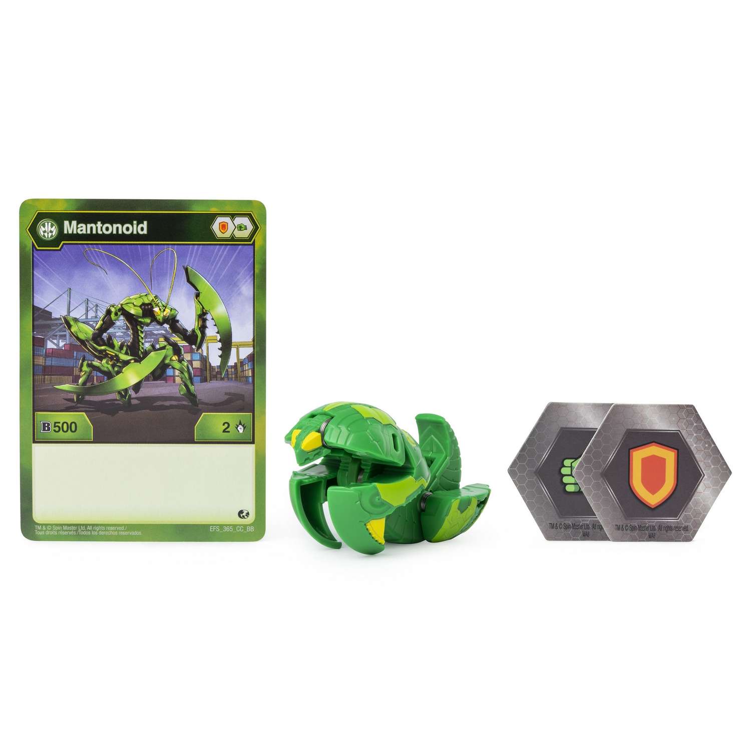 Фигурка-трансформер Bakugan Mantis Green 6045148/20107948 - фото 3