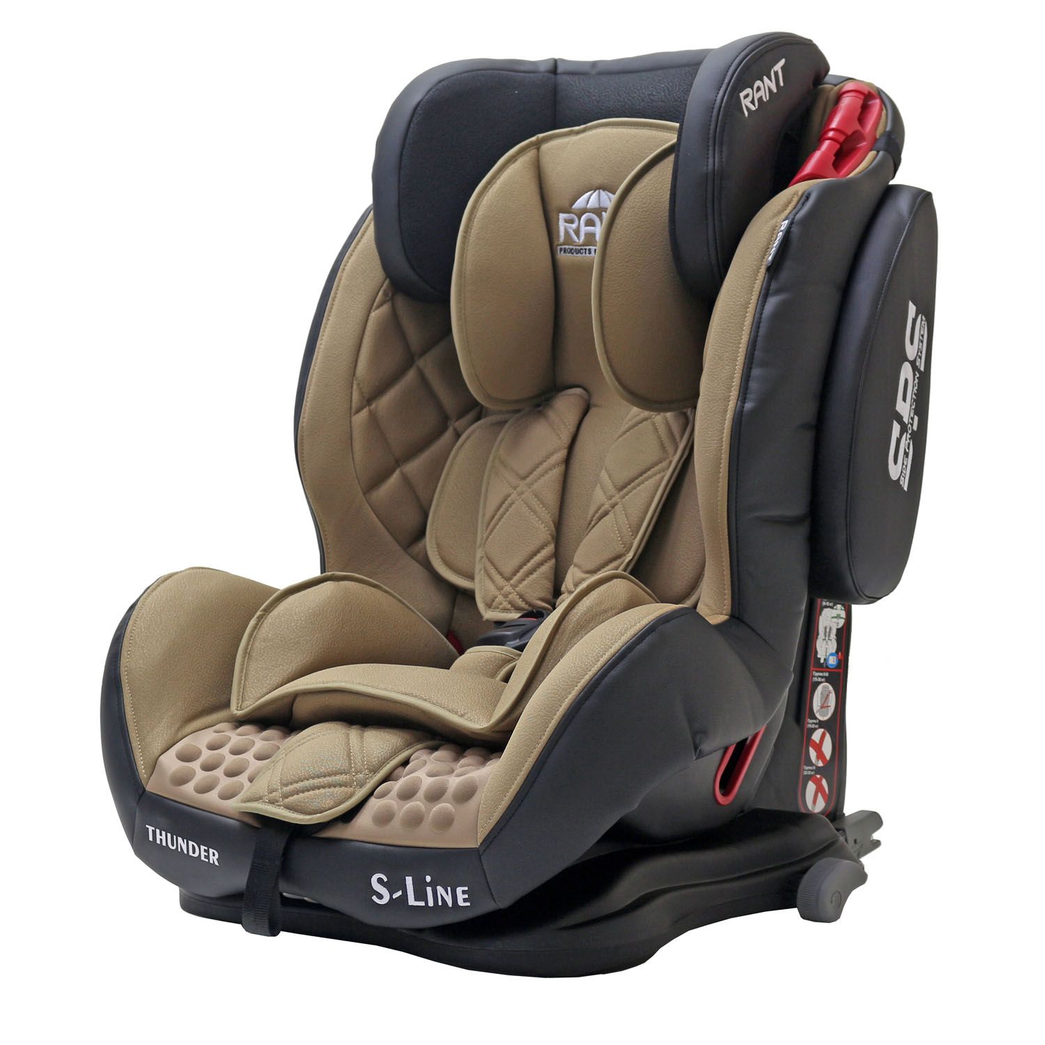 Автокресло Rant Thunder Ultra Isofix Sps Coffee - фото 1