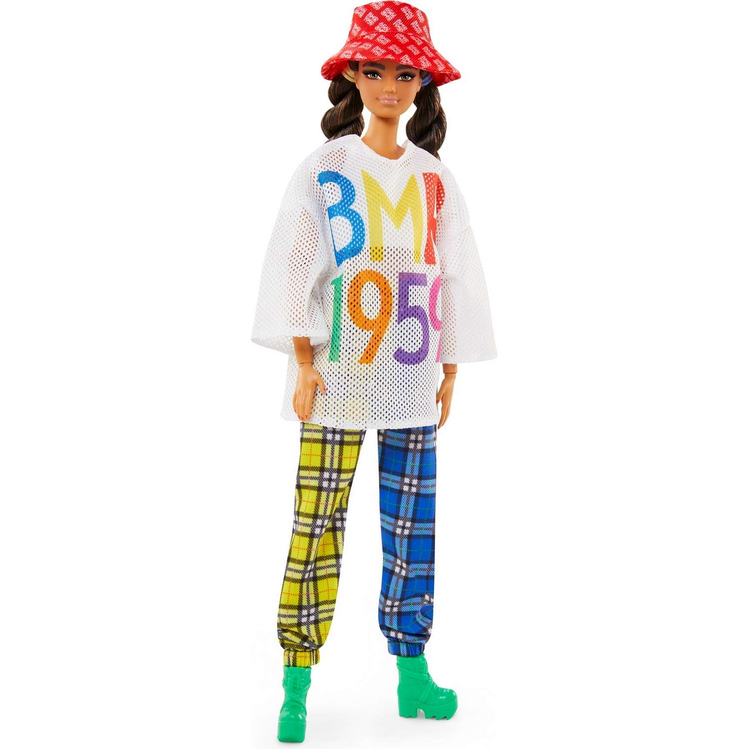 Кукла Barbie BMR1959 коллекционная в клетчатых штанах и панаме GNC48 GNC48 - фото 2