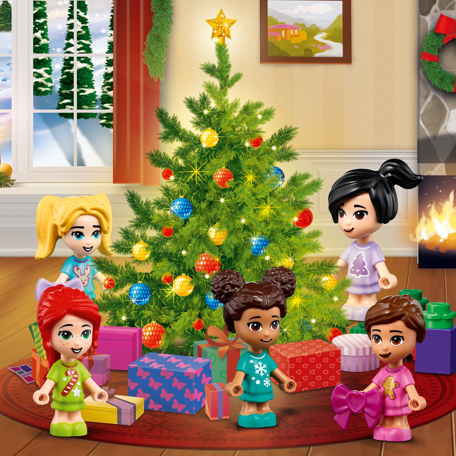 Конструктор LEGO Friends Новогодний календарь 41690 - фото 10