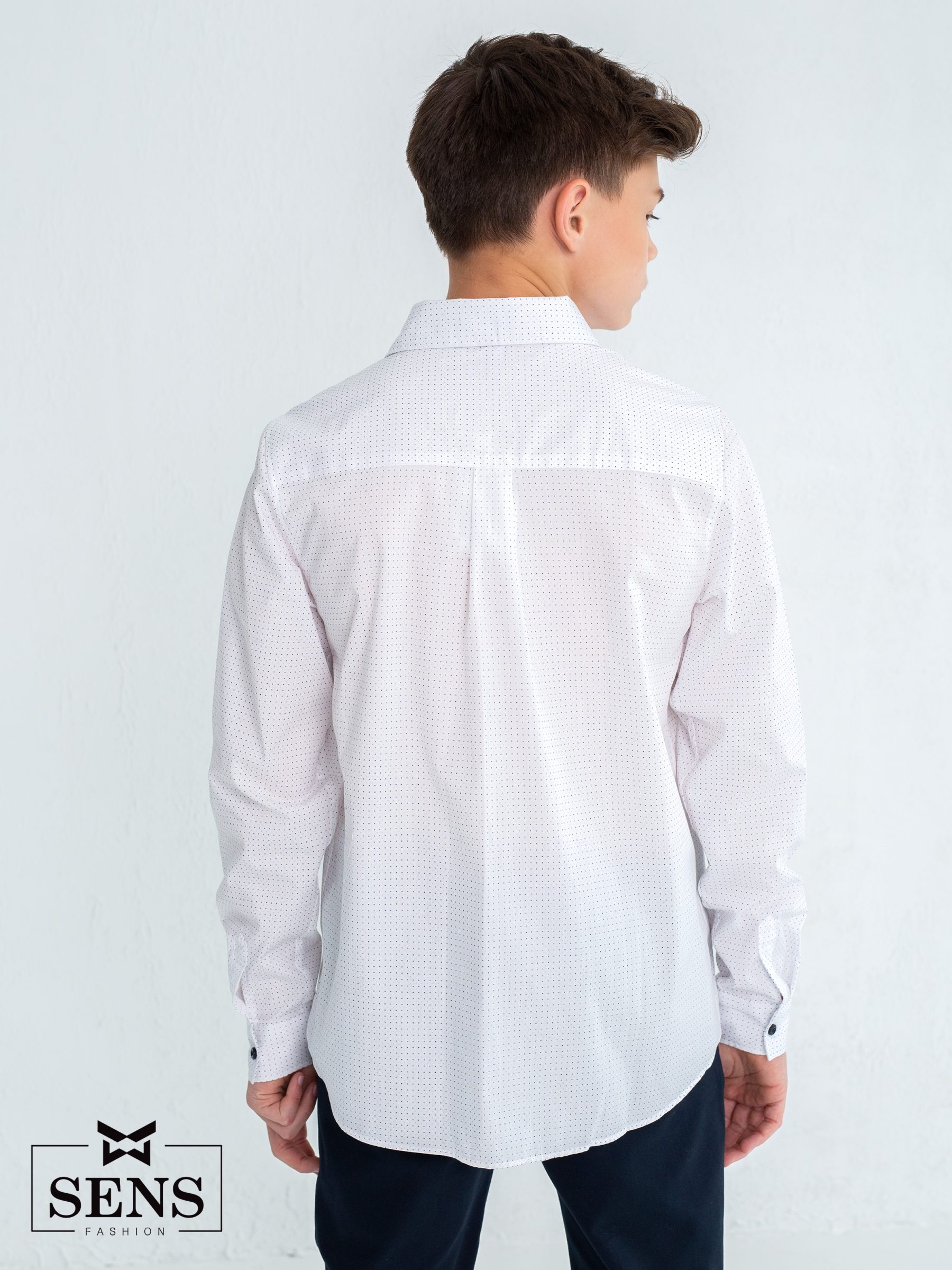 Рубашка Sens Fashion РМПП/белый - фото 2