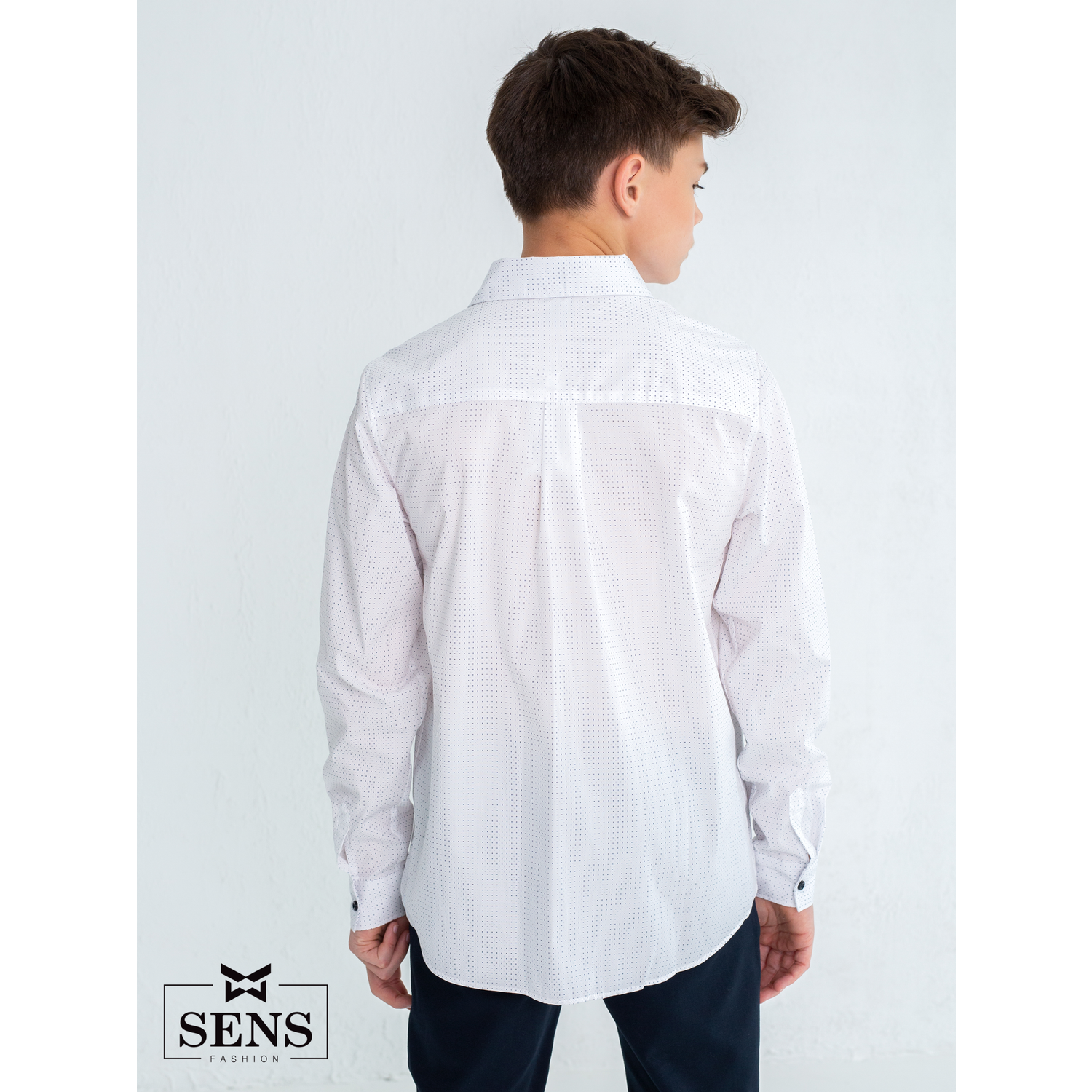 Рубашка Sens Fashion РМПП/белый - фото 2