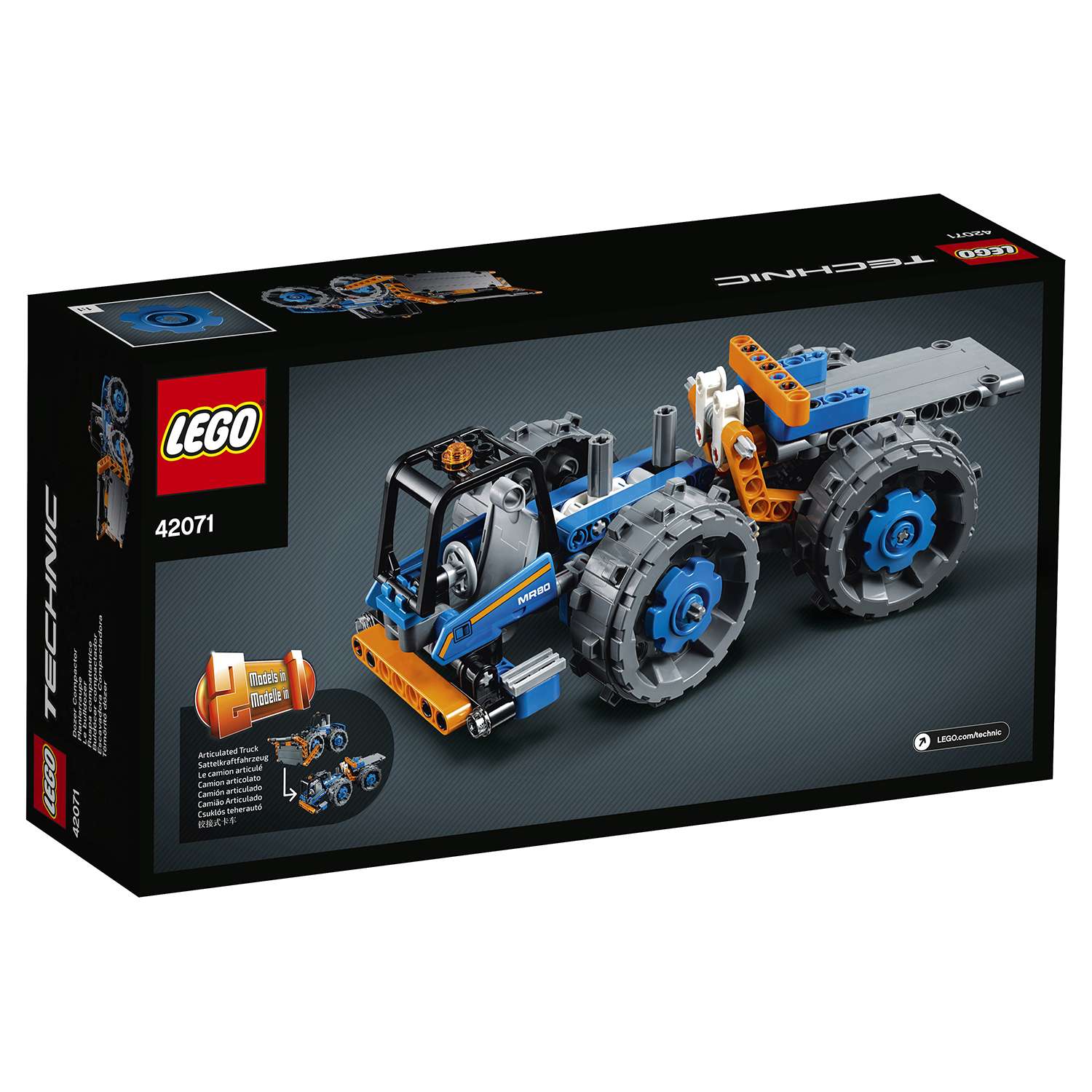 Конструктор LEGO Бульдозер Technic (42071) - фото 3