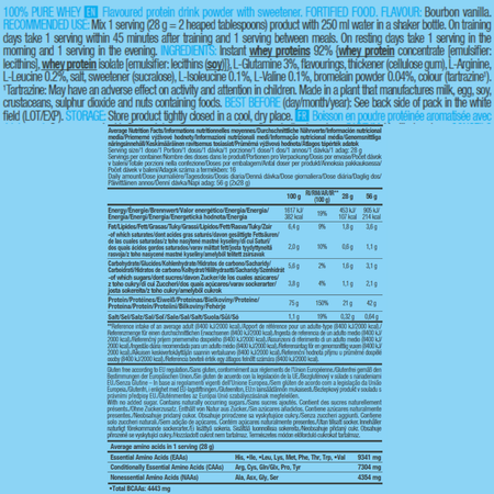 Протеин BiotechUSA 100% Pure Whey 454 г. Бурбонская ваниль