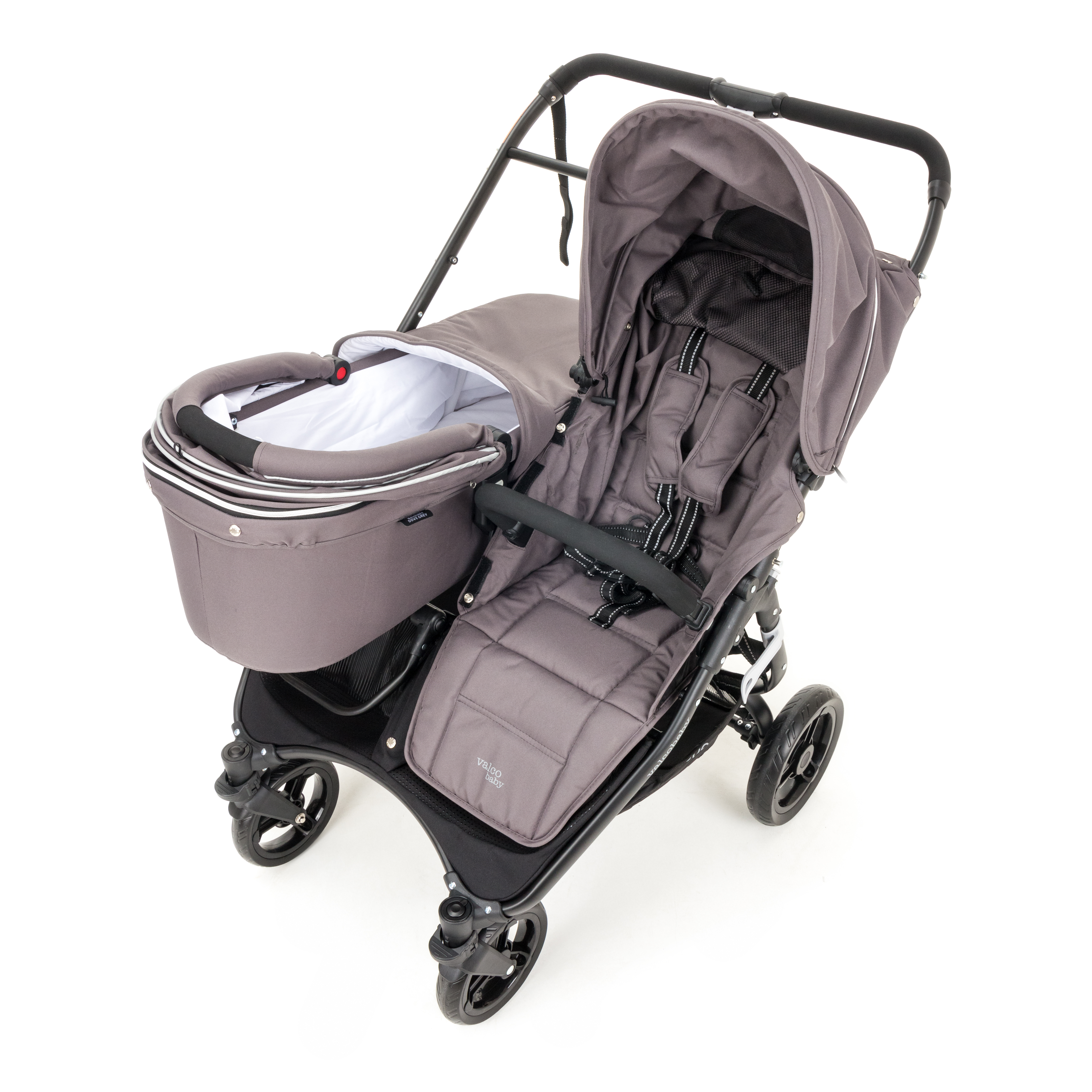 Люлька External Bassinet Valco Baby Snap Duo / Dove Grey 9961 - фото 6