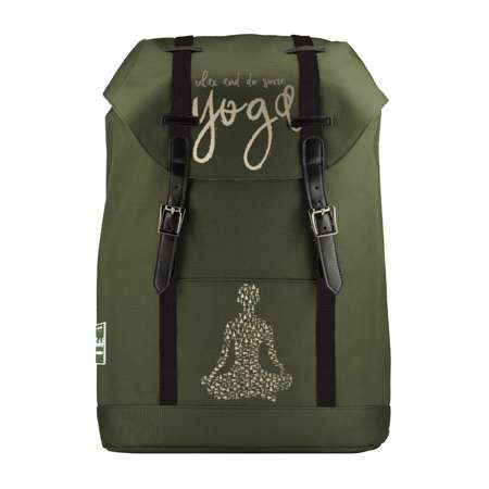 Рюкзак городской Bruno Visconti темно-зеленый Yoga