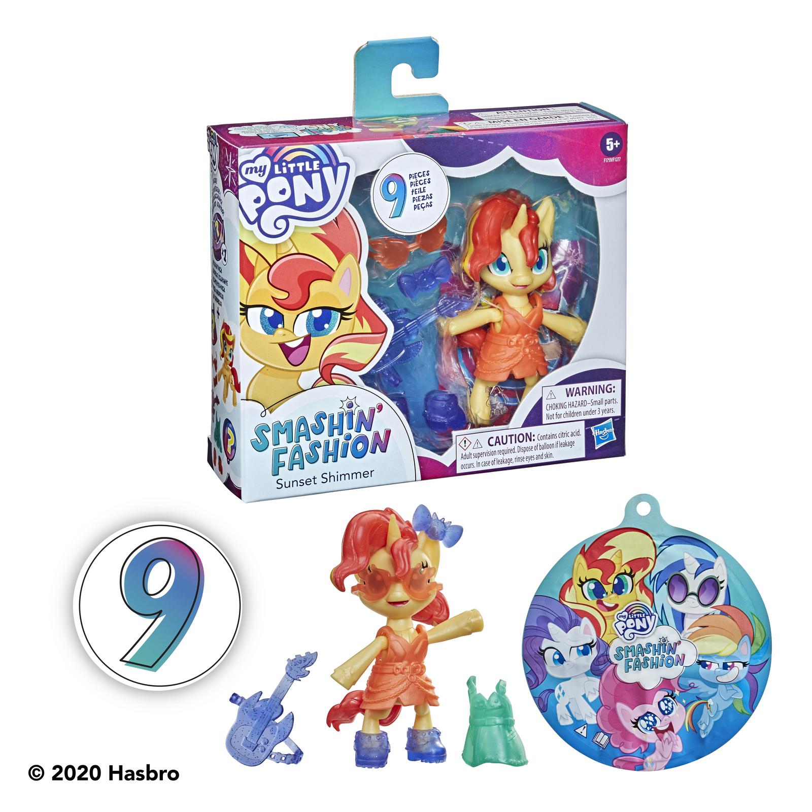 Набор игровой My Little Pony Пони Взрывная модница Сансет Шиммер F17595L0 - фото 9