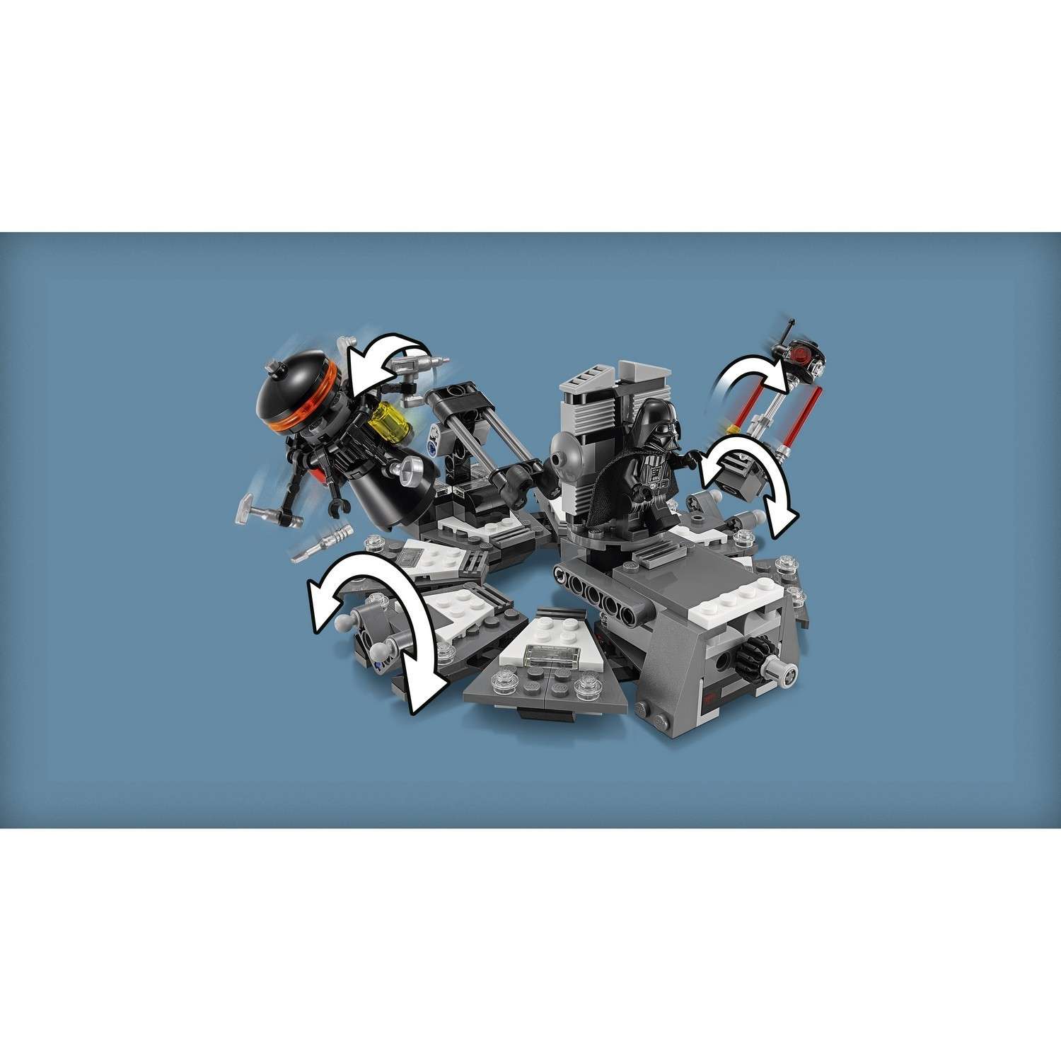 Конструктор LEGO Star Wars Превращение в Дарта Вейдера блочный - фото 8