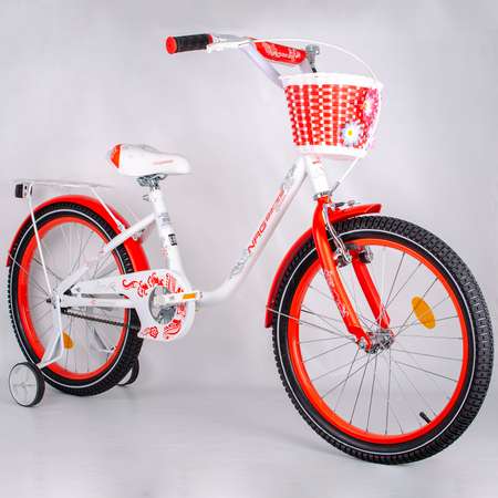 Велосипед NRG BIKES SWAN 20 white-red