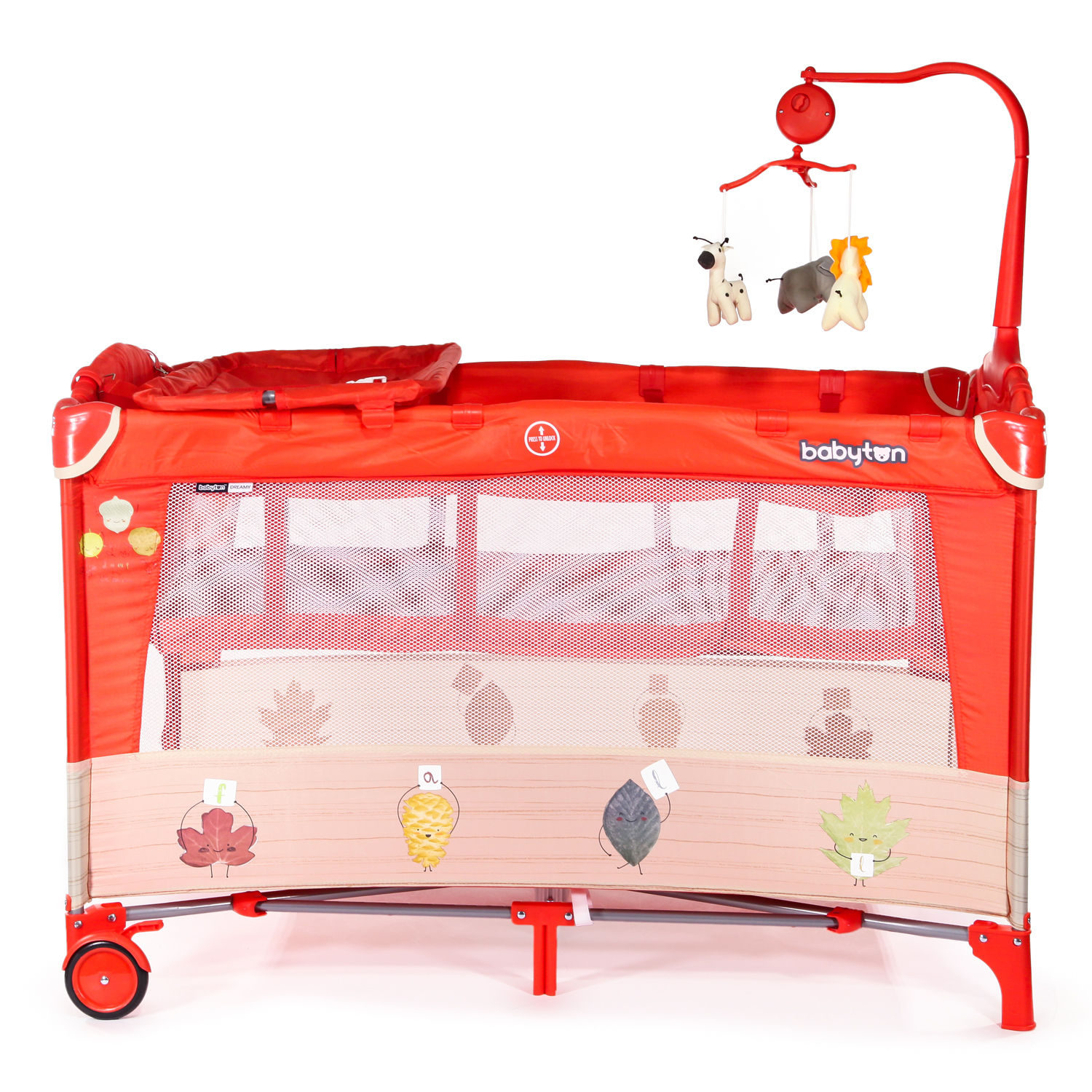 Манеж-кровать Babyton Dreamy Coral P610 - фото 6