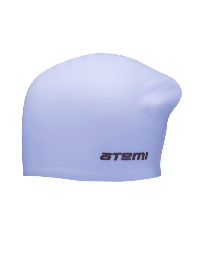 Шапочка для плавания LC-05 Atemi для длинных волос силикон объём 56-64 см цвет серый - фото 2
