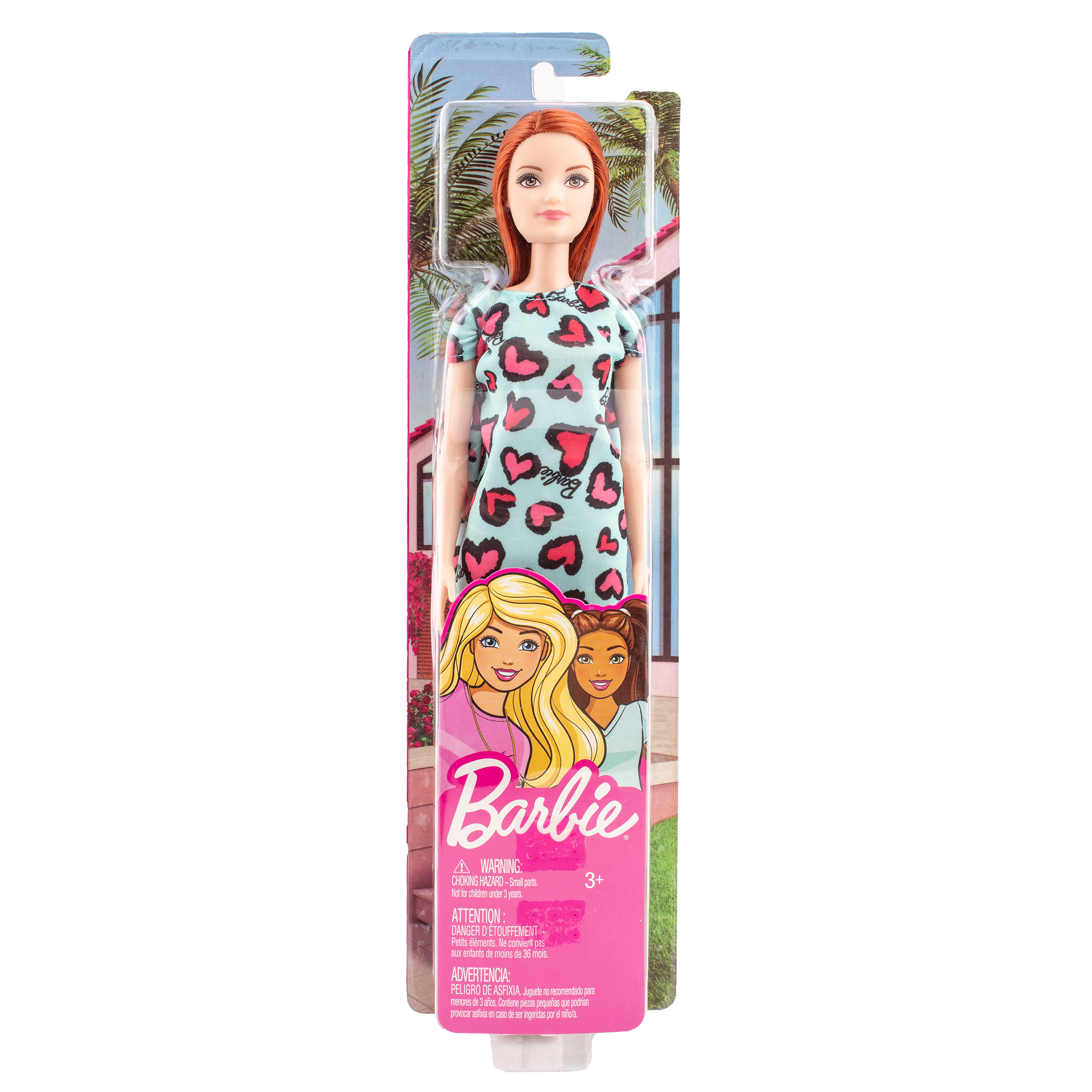 Кукла модельная Mattel Barbie Модница голубое платье T7439(GHW48) - фото 1