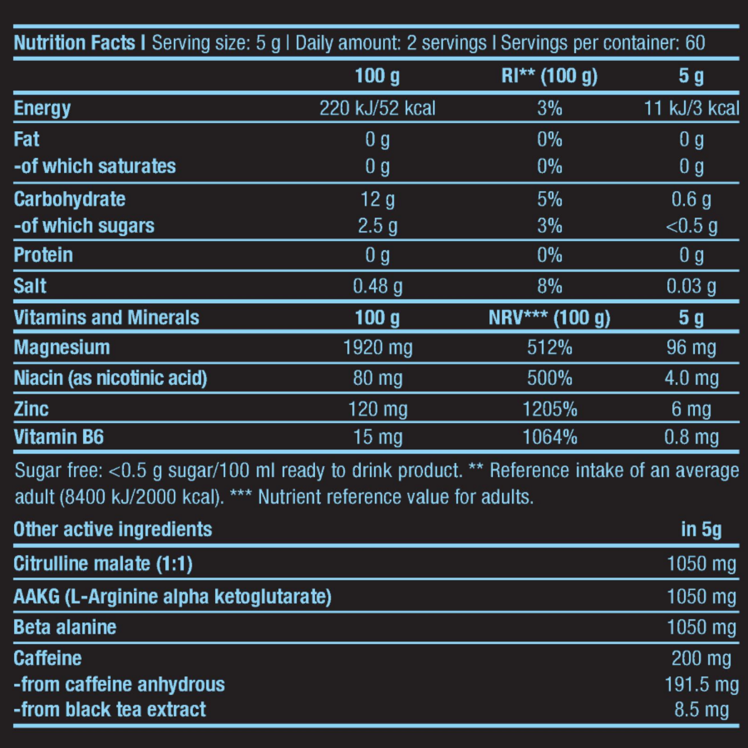 Предтренировочный комплекс BiotechUSA Black Blood CAF+ 300 г. Кола - фото 3