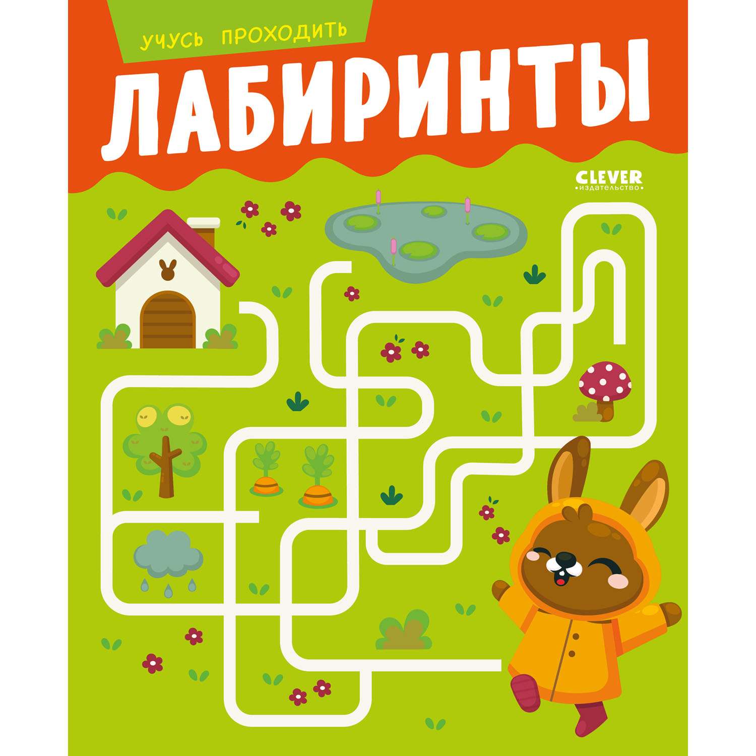 Книга Clever Издательство Развивайся и играй! Учусь проходить лабиринты  купить по цене 165 ₽ в интернет-магазине Детский мир