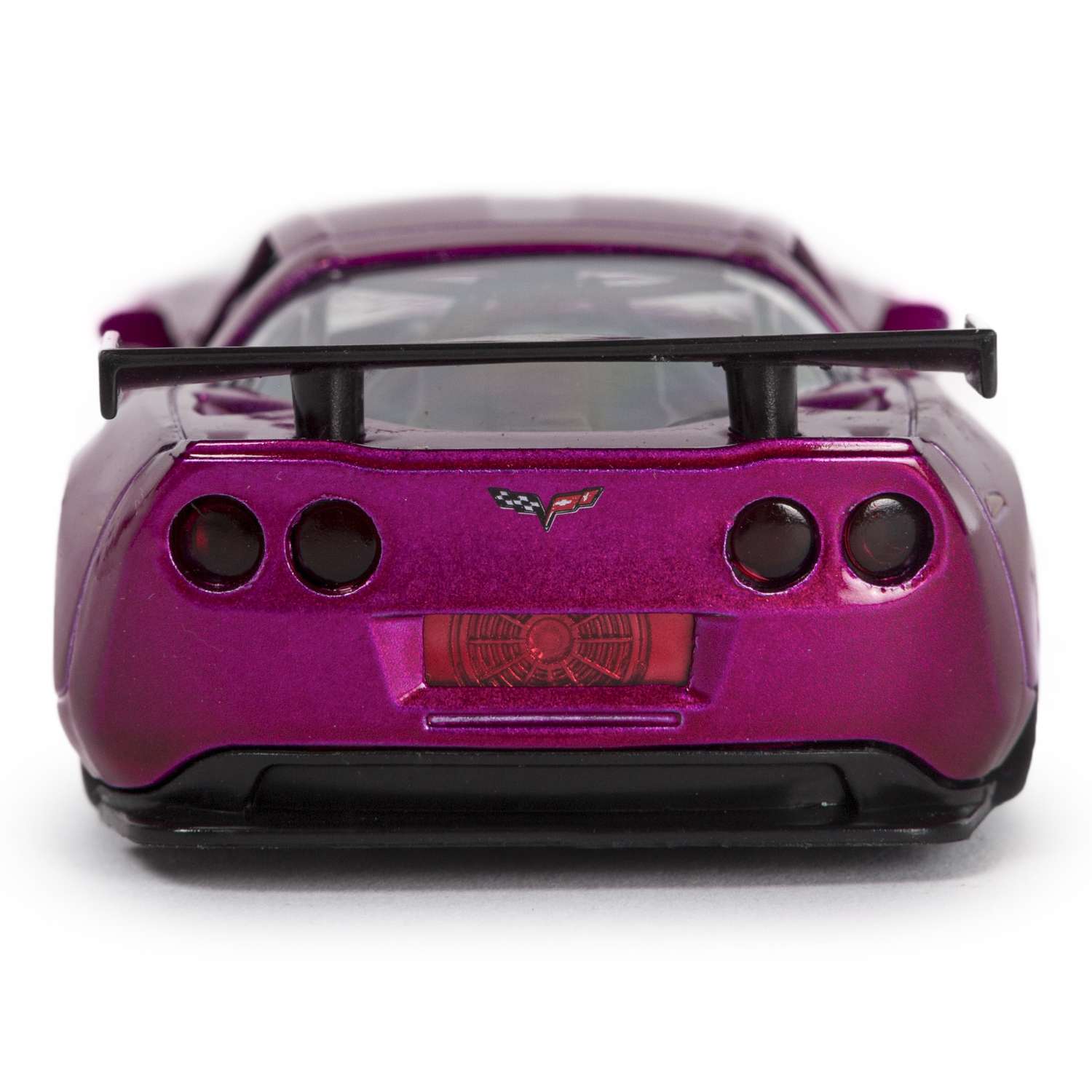 Машина Mobicaro Chevrolet Corvette 1:32 Фиолетовый металлик 544003Z(F) - фото 4