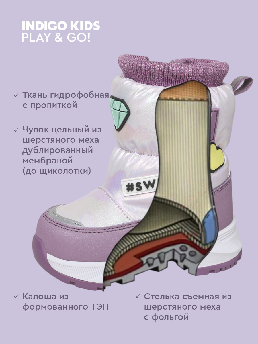 Сапоги Indigo kids 71-0008B - фото 7