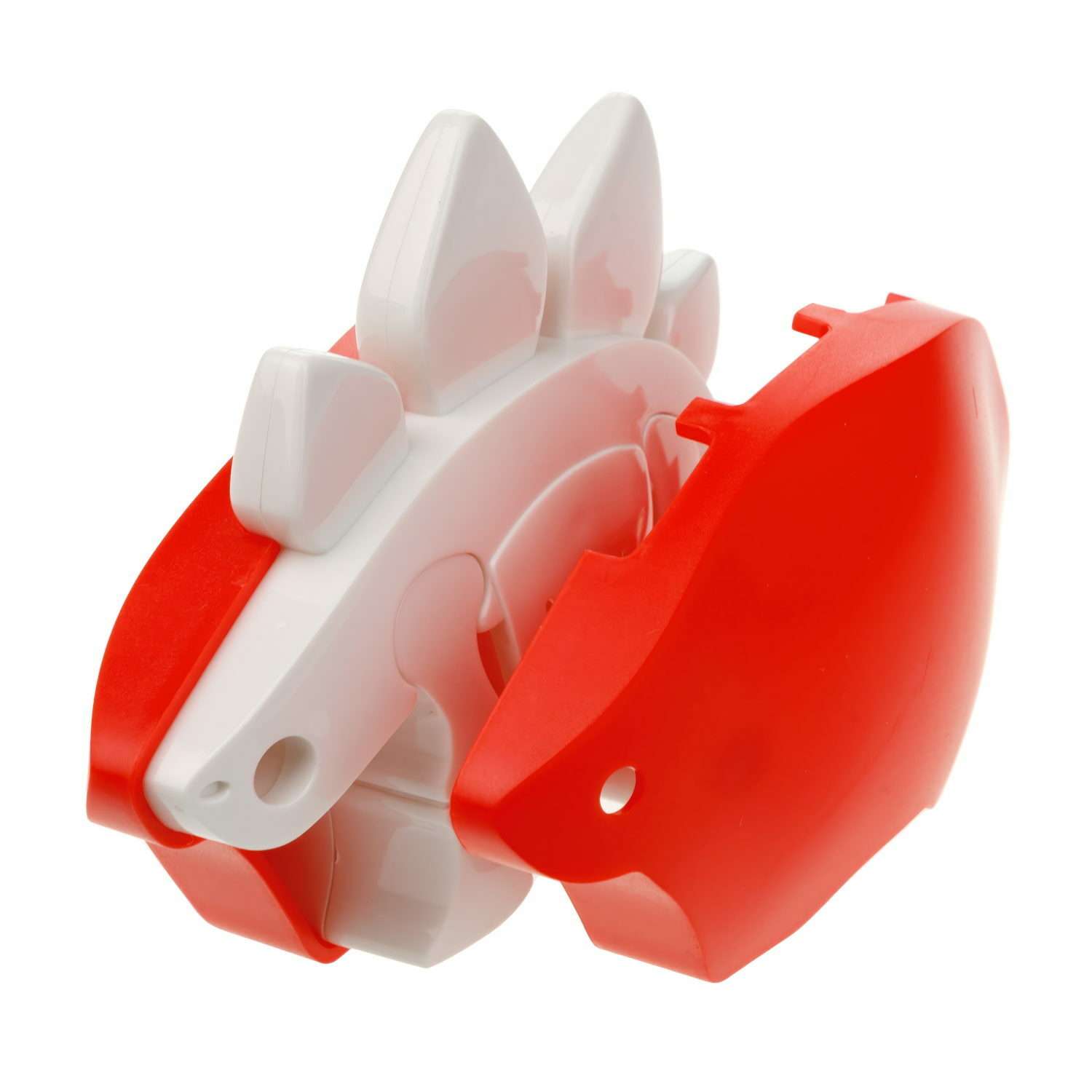 Сборная модель 1TOY 3Dino Magnetic Стегозавр красный - фото 3