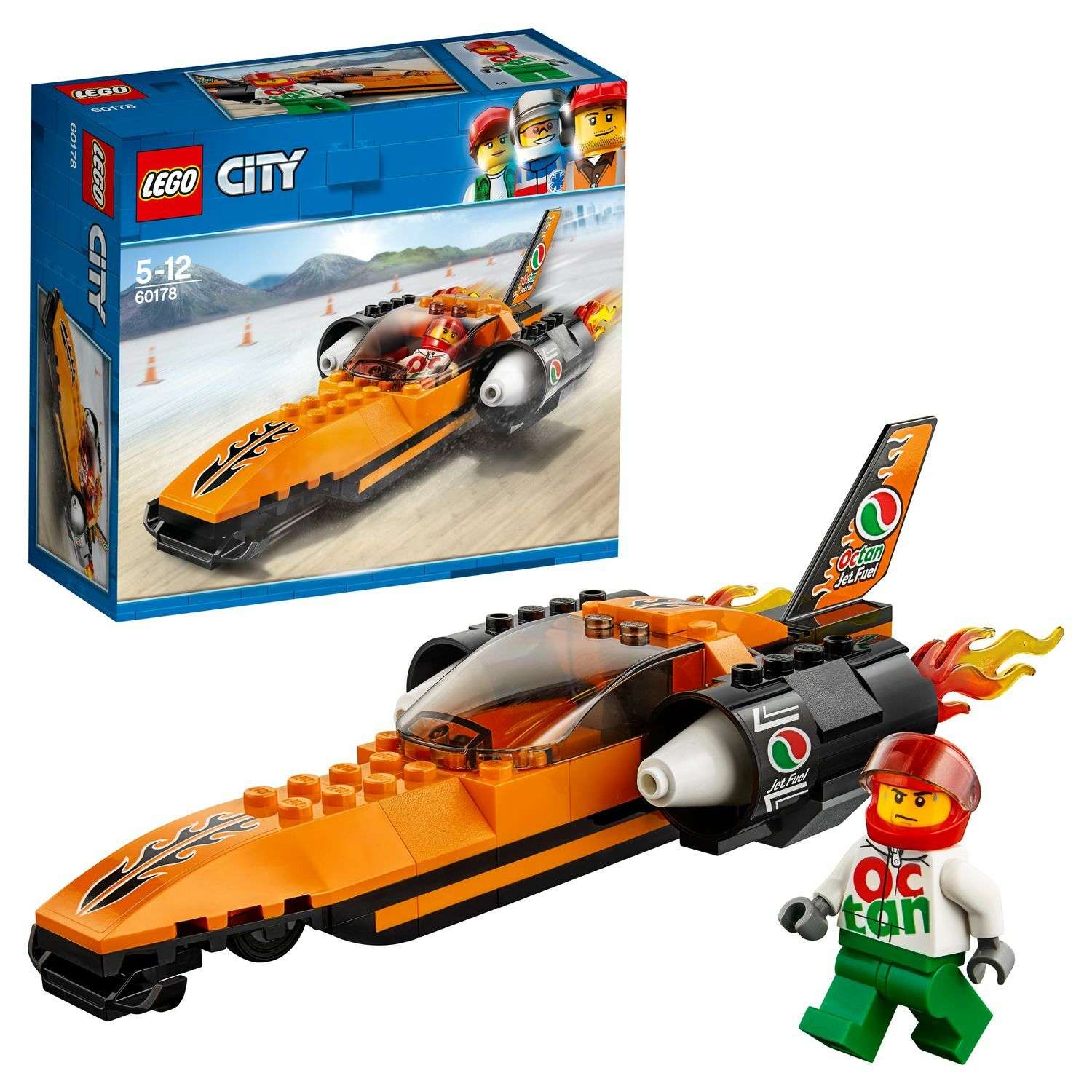 Конструктор LEGO Гоночный автомобиль City Great Vehicles (60178) - фото 1