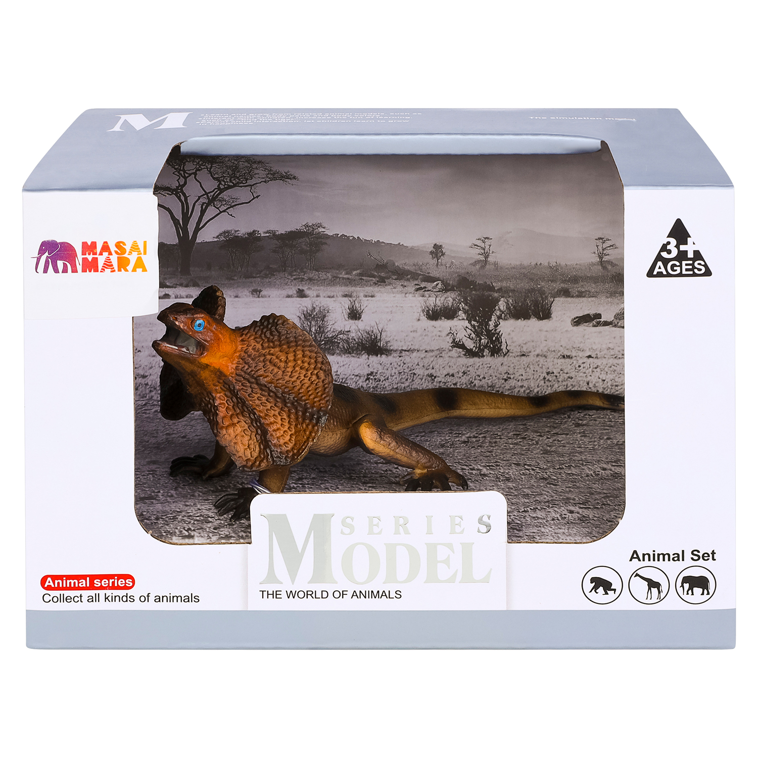 Игровой набор Masai Mara Плащеносная ящерица - фото 7