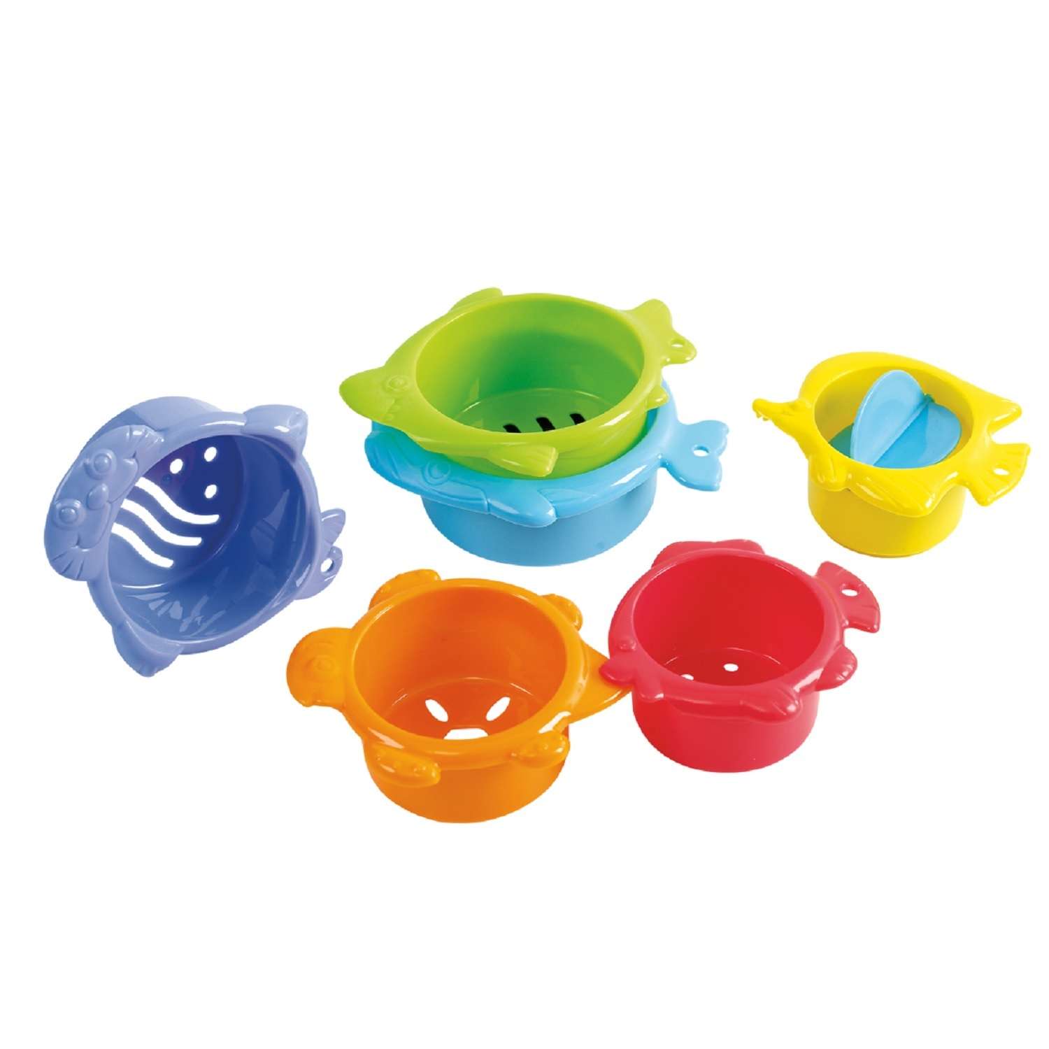 Игрушки для ванной Playgo 6 предметов - фото 1