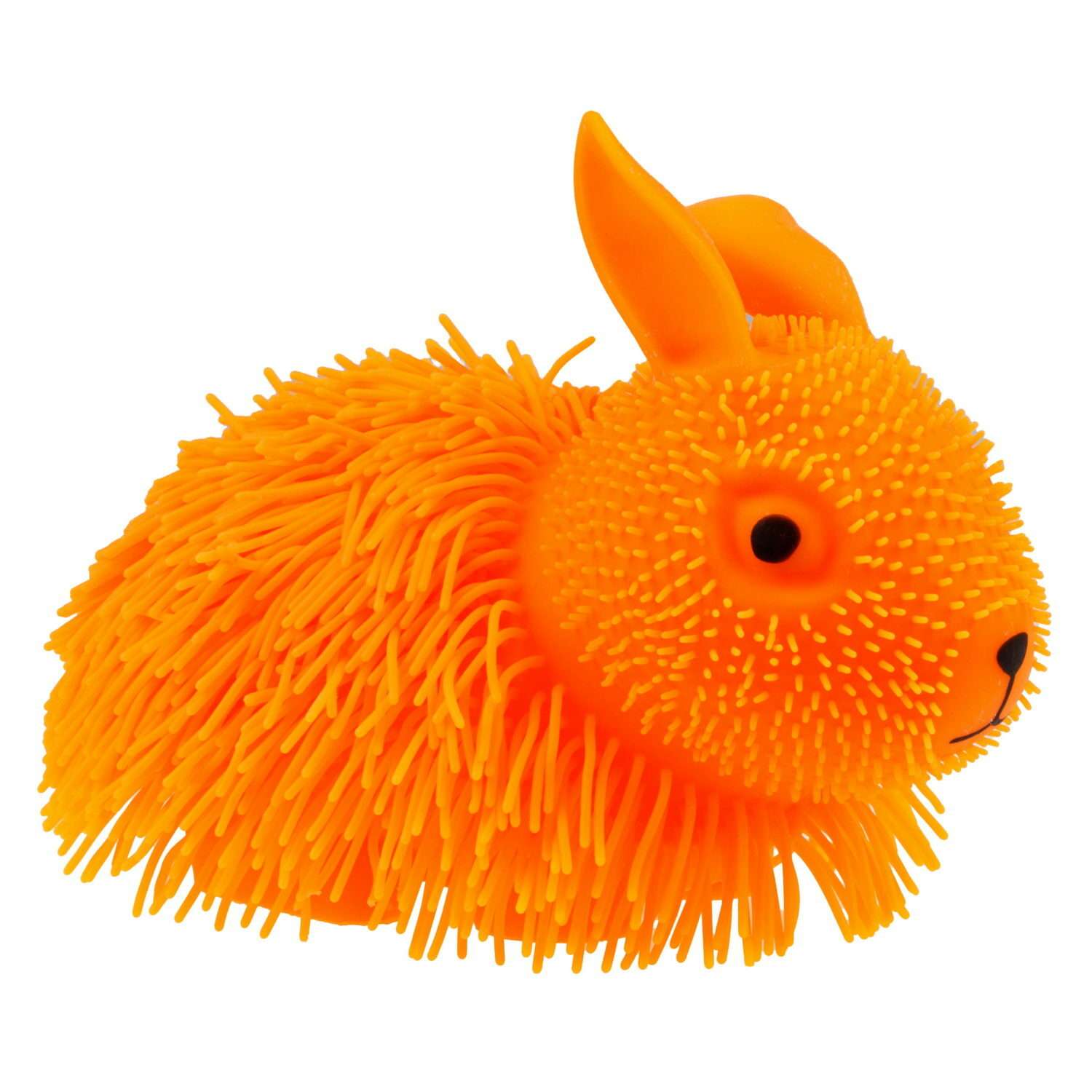 Игрушка-антистресс 1TOY Йо-Ёжики Кролик оранжевый 20 см - фото 2