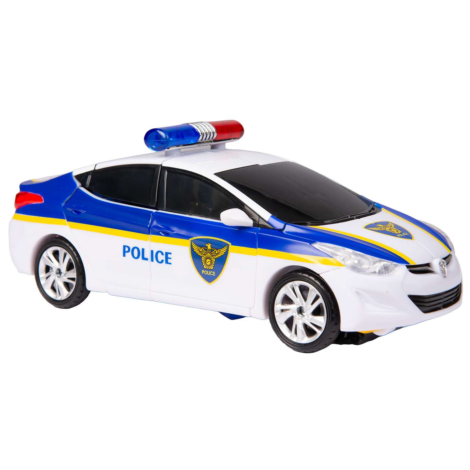 Игрушка Hello Carbot Hello Carbot Fron Police трансформер 25см свет и звук S1 42901 - фото 11