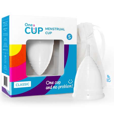 Менструальная чаша OneCUP Classic белая размер S