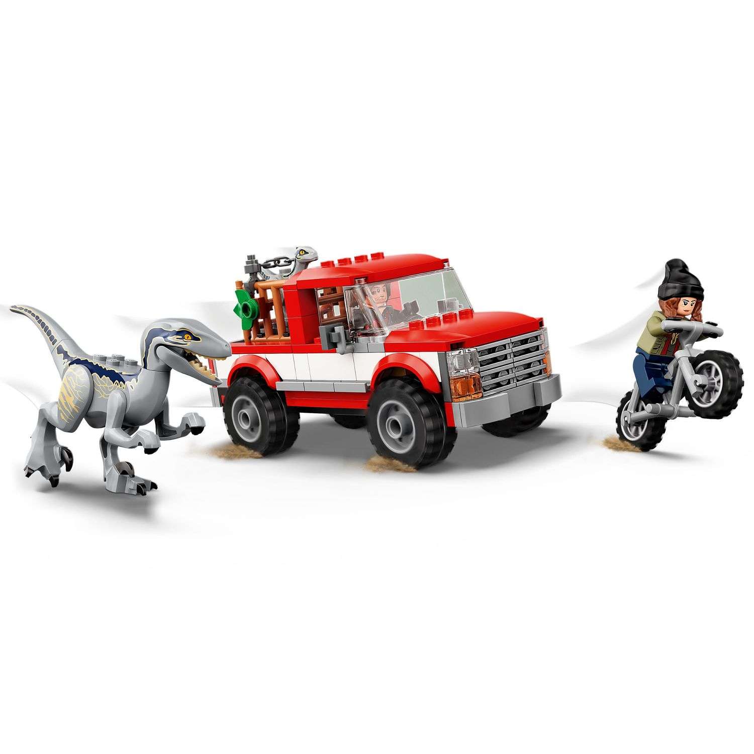 Конструктор LEGO Jurassic World Блу и поимка велоцираптора 76946 - фото 3