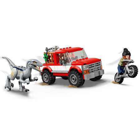 Конструктор LEGO Jurassic World Блу и поимка велоцираптора 76946