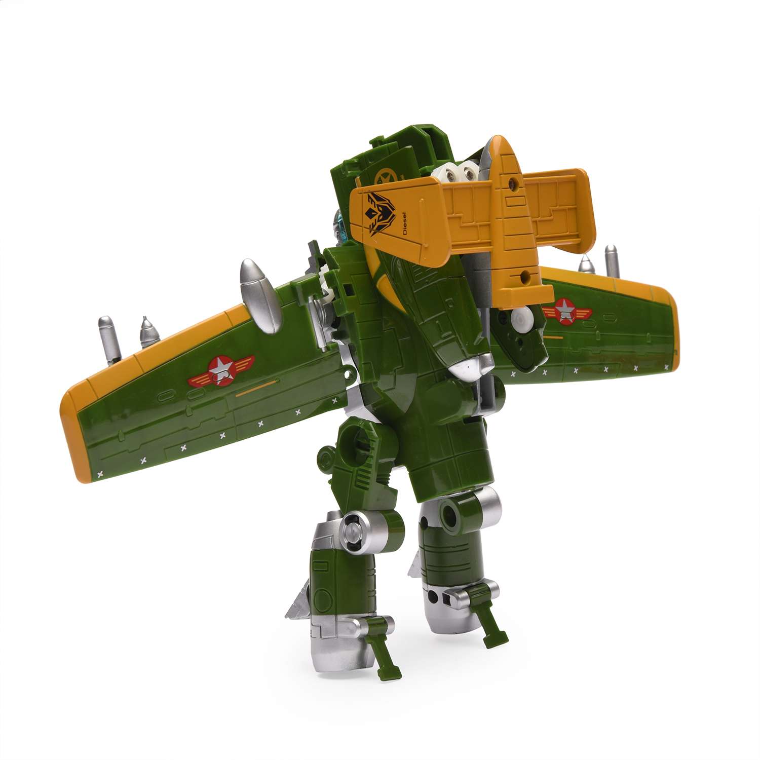 Робот 2 в 1 Devik Toys Военный самолет - фото 2
