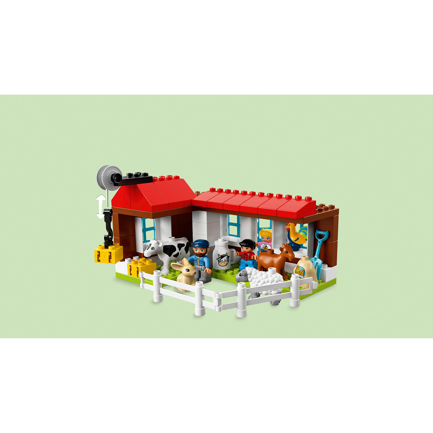Конструктор LEGO DUPLO День на ферме блочный - фото 7