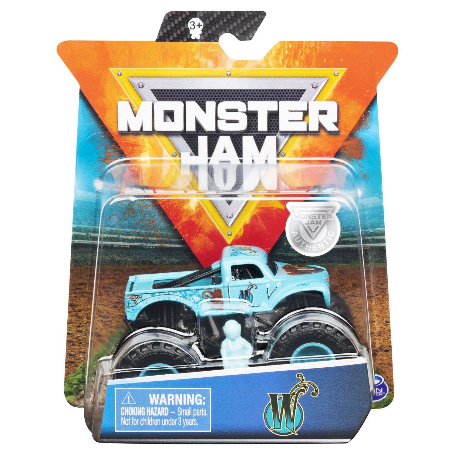 Машинка Monster Jam 1:64 Whiplash 6044941/20117078 6044941 - фото 2