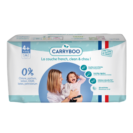 Подгузники CARRYBOO Economy Packs T4+ 9-20 кг 46шт