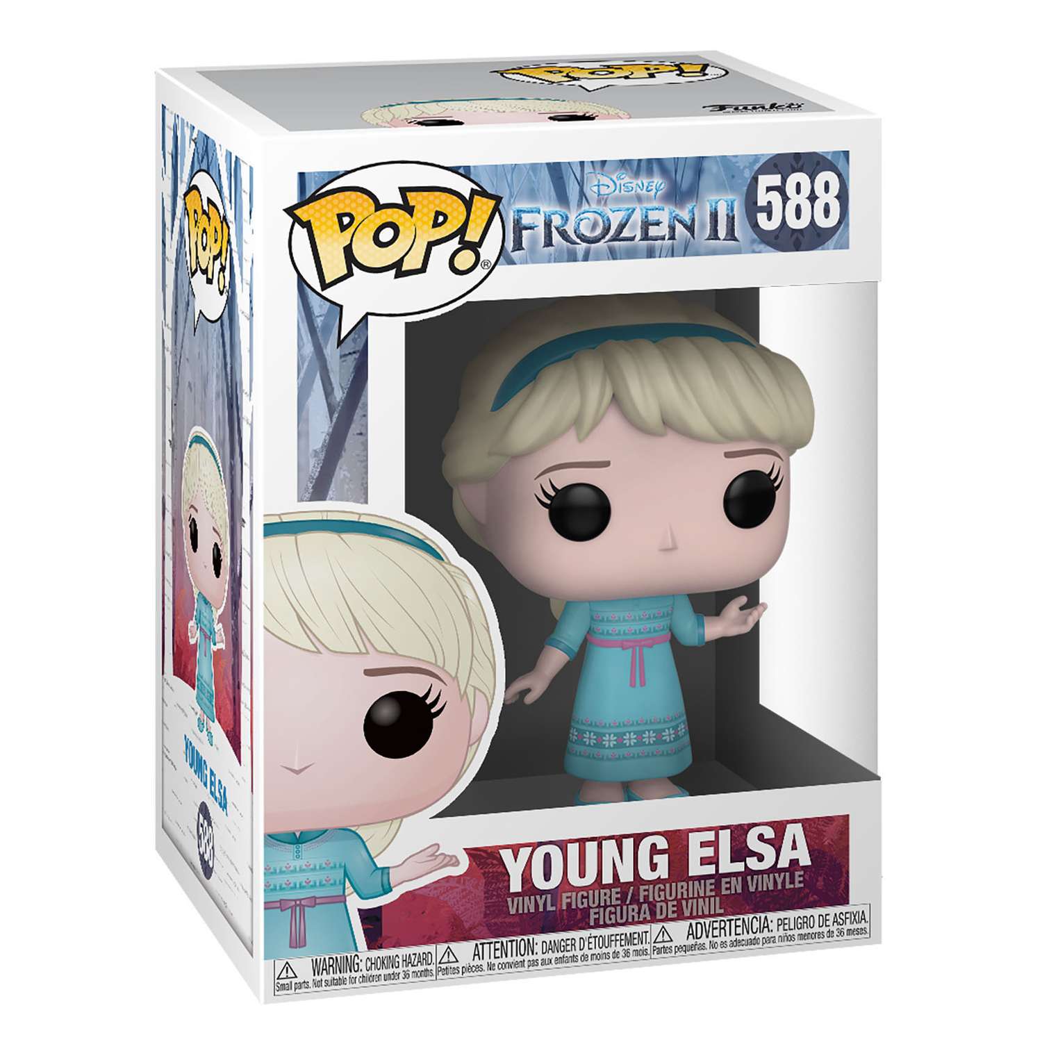 Игрушка Funko Pop Disney Frozen 2 Young Elsa Fun254936 - фото 2