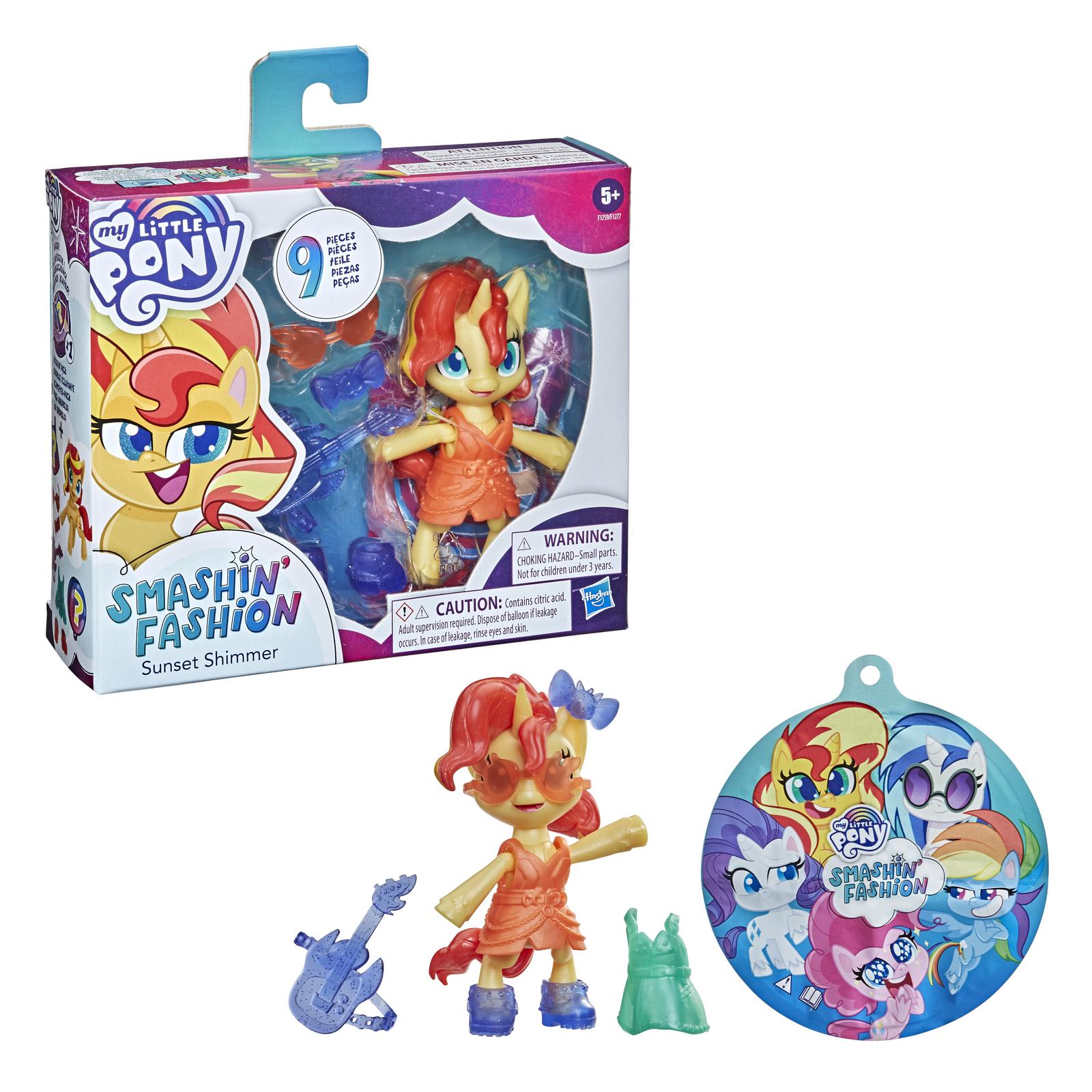 Набор игровой My Little Pony Пони Взрывная модница Сансет Шиммер F17595L0 - фото 4